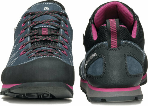 Womens Outdoor Shoes Scarpa Crux GTX Woman Blue/Cherry 37 Womens Outdoor Shoes - 5