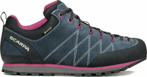 Womens Outdoor Shoes Scarpa Crux GTX Woman Blue/Cherry 38 Womens Outdoor Shoes - 2