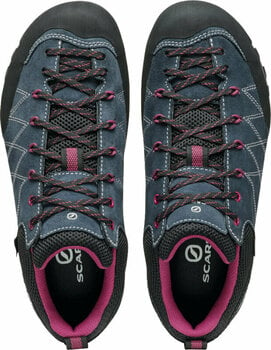 Womens Outdoor Shoes Scarpa Crux GTX Woman Blue/Cherry 41,5 Womens Outdoor Shoes - 4