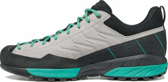 Womens Outdoor Shoes Scarpa Mescalito Woman Gray/Tropical Green 38 Womens Outdoor Shoes - 3