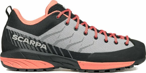 Womens Outdoor Shoes Scarpa Mescalito Planet Woman Light Gray/Coral 37 Womens Outdoor Shoes - 2