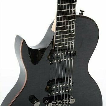 Balkezes elektromos gitár Chapman Guitars ML-2 Left Handed Trans Black - 3