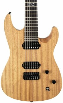 7-strenget elektrisk guitar Chapman Guitars ML-7 S Natural Mahogany - 2