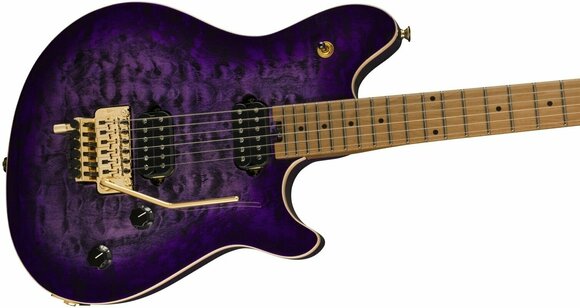 Elektromos gitár EVH Wolfgang Special QM Purple Burst - 3