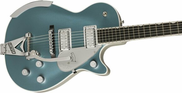 Guitare électrique Gretsch G6134T-140 LTD 140th Double Platinum Penguin Two-Tone Stone Platinum/Pure Platinum - 3