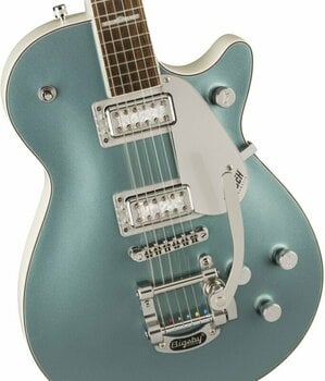 Guitarra elétrica Gretsch G5230T-140 Electromatic 140th Double Platinum Jet Two-Tone Stone Platinum/Pearl Platinum Guitarra elétrica - 4