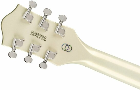 Halvakustisk gitarr Gretsch G5622T-140 Electromatic 140th Double Platinum Center Block Two-Tone Stone Platinum/Pearl Platinum Halvakustisk gitarr - 6
