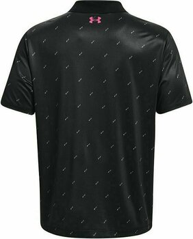 Chemise polo Under Armour Men's UA Performance 3.0 Deuces Polo Black/Still Water/Rebel Pink L - 2