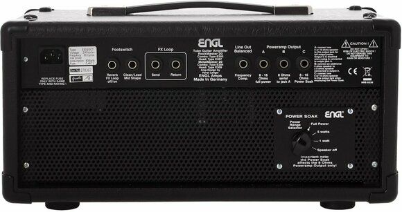 Solid-State Amplifier Engl Rockmaster 20 Head E307 - 3