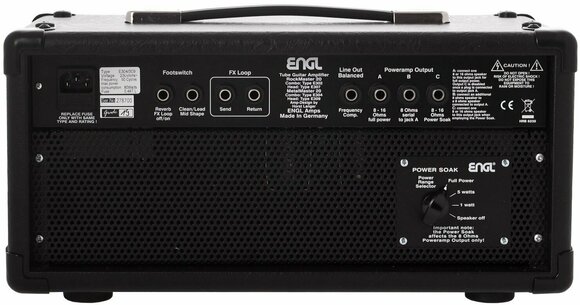 Solid-State Amplifier Engl Metalmaster 20 Head E309 - 3