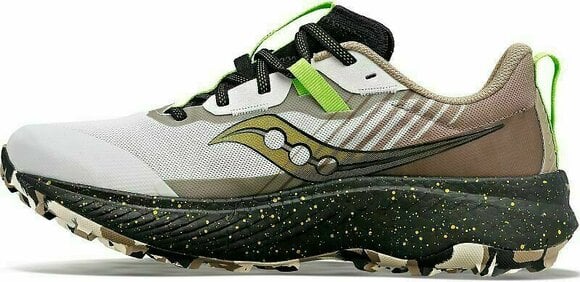 Trail running shoes Saucony Endorphin Edge Mens Shoes Fog/Black 43 Trail running shoes - 2