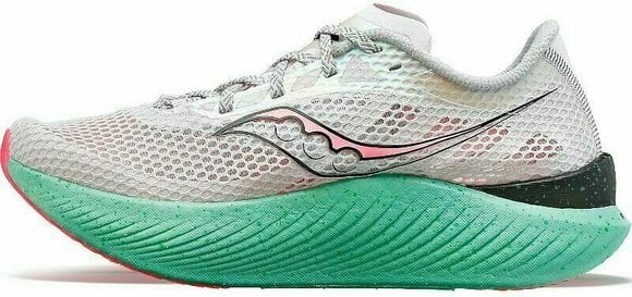 Road running shoes
 Saucony Endorphin Pro 3 Womens Shoes Fog/Vizipink 39 Road running shoes - 2