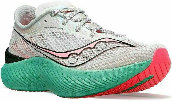Road running shoes
 Saucony Endorphin Pro 3 Womens Shoes Fog/Vizipink 39 Road running shoes - 5