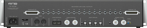 Digitální audio - konvertor RME M-16 DA - 2