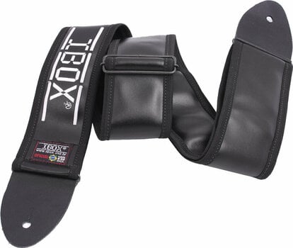 Leather guitar strap iBox CL72-i Leather guitar strap Black - 2