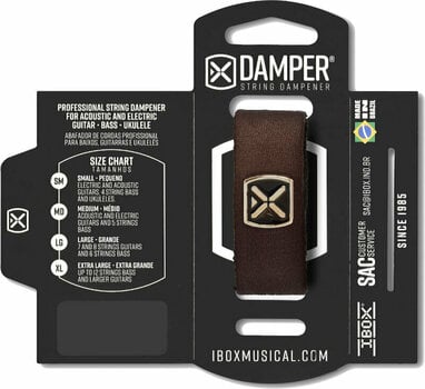 Saitenstopper iBox DTXL18 Brown Fabric XL - 2