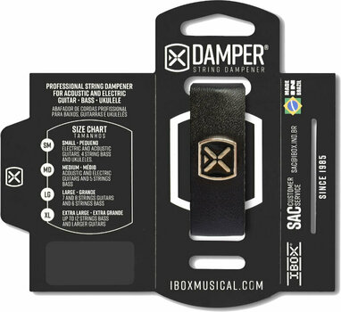 Amortisseur de cordes iBox DTMD20 Black Fabric M - 2