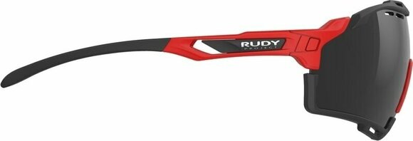 Lunettes vélo Rudy Project Cutline Fire Red Matte/Smoke Black Lunettes vélo - 4