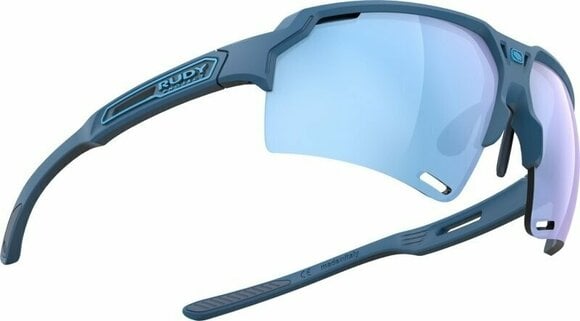 Lunettes vélo Rudy Project Deltabeat Pacific Blue Matte/Multilaser Ice Lunettes vélo - 3