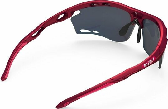 Cycling Glasses Rudy Project Propulse Merlot Matte/Multilaser Red Cycling Glasses - 5