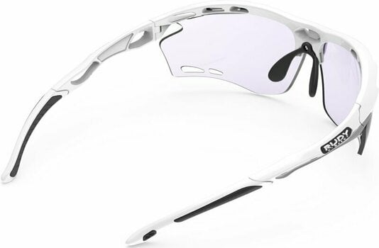 Cyklistické brýle Rudy Project Propulse Padel White Gloss/Impactx Photochromic 2 Laser Purple Cyklistické brýle - 5
