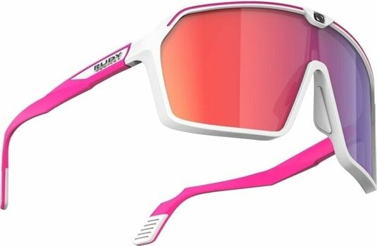 Lifestyle cлънчеви очила Rudy Project Spinshield White/Pink Fluo Matte/Multilaser Red Lifestyle cлънчеви очила - 3
