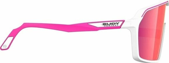 Lifestyle Glasses Rudy Project Spinshield White/Pink Fluo Matte/Multilaser Red UNI Lifestyle Glasses - 4