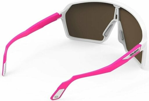 Lifestyle-bril Rudy Project Spinshield White/Pink Fluo Matte/Multilaser Red Lifestyle-bril - 5