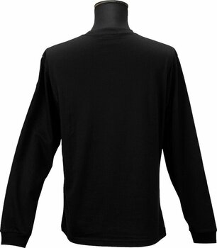 Tričko Tama Tričko T-Shirt Long Sleeved Black with Red "T" Logo Black XL - 5