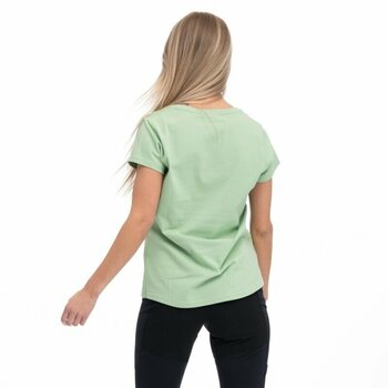 Outdoorové tričko Bergans Classic V2 Tee Women Light Jade Green M Outdoorové tričko - 4
