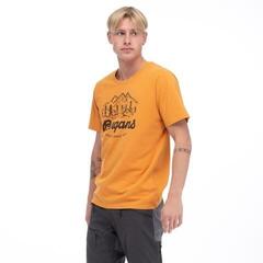 Outdoor T-Shirt Bergans Classic V2 Tee Men Golden Field S T-Shirt - 4