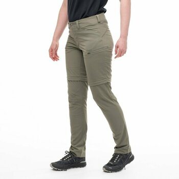 Outdoorové kalhoty Bergans Utne ZipOff Pants Women Green Mud/Dark Green Mud XS Outdoorové kalhoty - 5