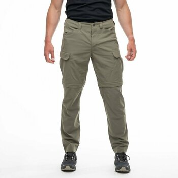 Spodnie outdoorowe Bergans Utne ZipOff Pants Men Green Mud/Dark Green Mud S Spodnie outdoorowe - 2