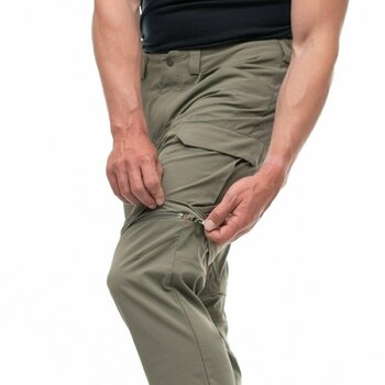 Outdoor Pants Bergans Utne ZipOff Pants Men Green Mud/Dark Green Mud S Outdoor Pants - 6