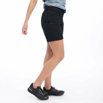Pantalones cortos para exteriores Bergans Vandre Light Softshell Shorts Women Black 36 Pantalones cortos para exteriores - 3
