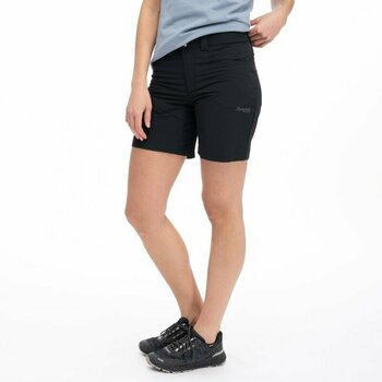 Outdoor Shorts Bergans Vandre Light Softshell Shorts Women Black 36 Outdoor Shorts - 5