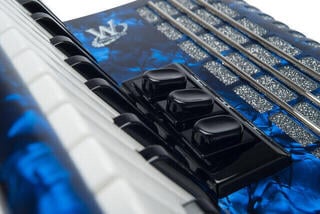 Piano accordion Weltmeister Rubin 30/60/II/3 MT Piano accordion Black - 3