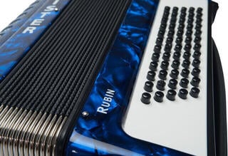 Piano accordion Weltmeister Rubin 30/60/II/3 MT Piano accordion Black - 4