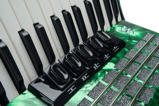 Piano accordion Weltmeister Juwel 30/72/III/5 MT Piano accordion Blue - 2