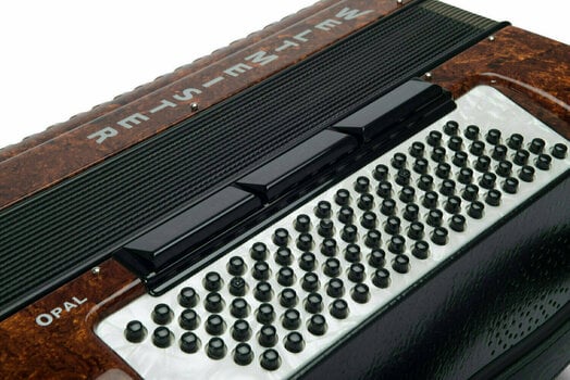 Piano accordion
 Weltmeister Opal 37/96/III/7/3 MT Grey Piano accordion
 - 2