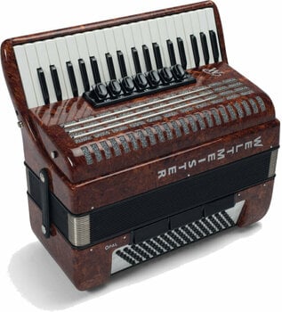 Piano accordion
 Weltmeister Opal 37/96/III/7/3 MT Blue Piano accordion
 - 4