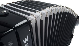 Piano accordion Weltmeister Topas 37/96/IV/11/5 Piano accordion Black - 1