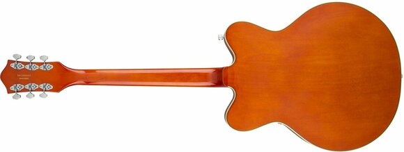 Halbresonanz-Gitarre Gretsch G5422T Electromatic DC RW Orange Satin - 2