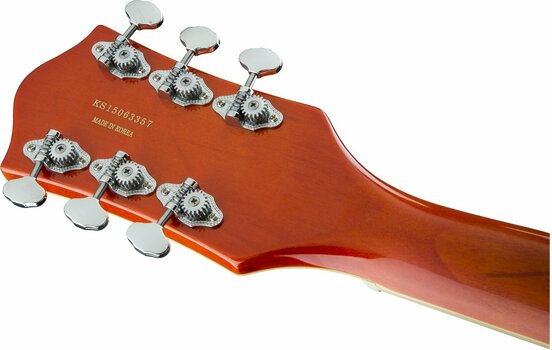 Semi-akoestische gitaar Gretsch G5422T Electromatic DC RW Orange Satin - 6
