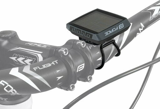 Aparelhos eletrónicos para ciclismo Force Diablo Bike Computer 11 Wireless Grey - 2