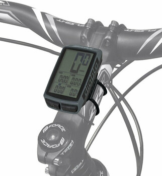 Aparelhos eletrónicos para ciclismo Force Diablo Bike Computer 11 Wireless Grey - 3