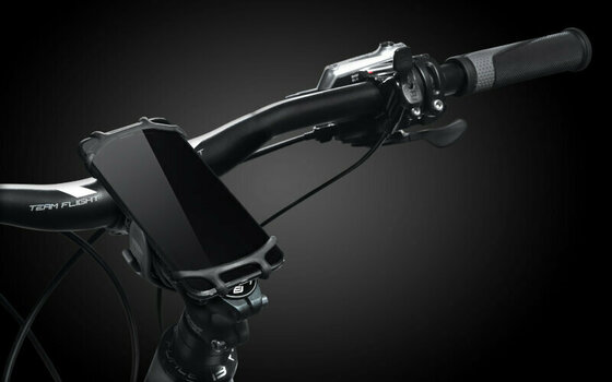 Aparelhos eletrónicos para ciclismo Force Stem Phone Holder Silicone Black - 4