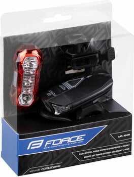 Cykellygte Force Express Black 300 lm-40 lm Cykellygte - 4