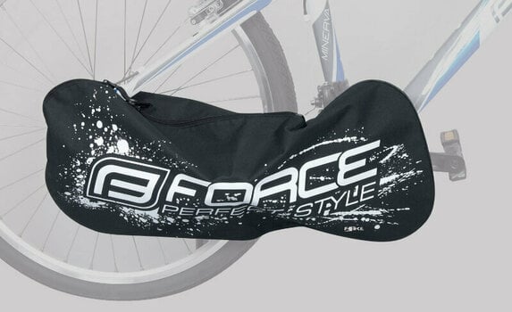 Bolsa de bicicleta Force Crank Bike Bag Black Bolsa de bicicleta - 3