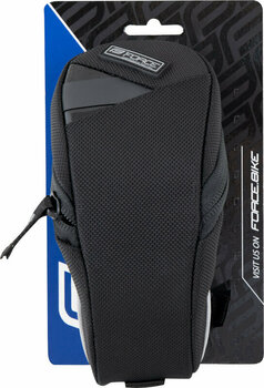 Cyklistická taška Force Locus Saddle Bag Black 0,45 L - 5